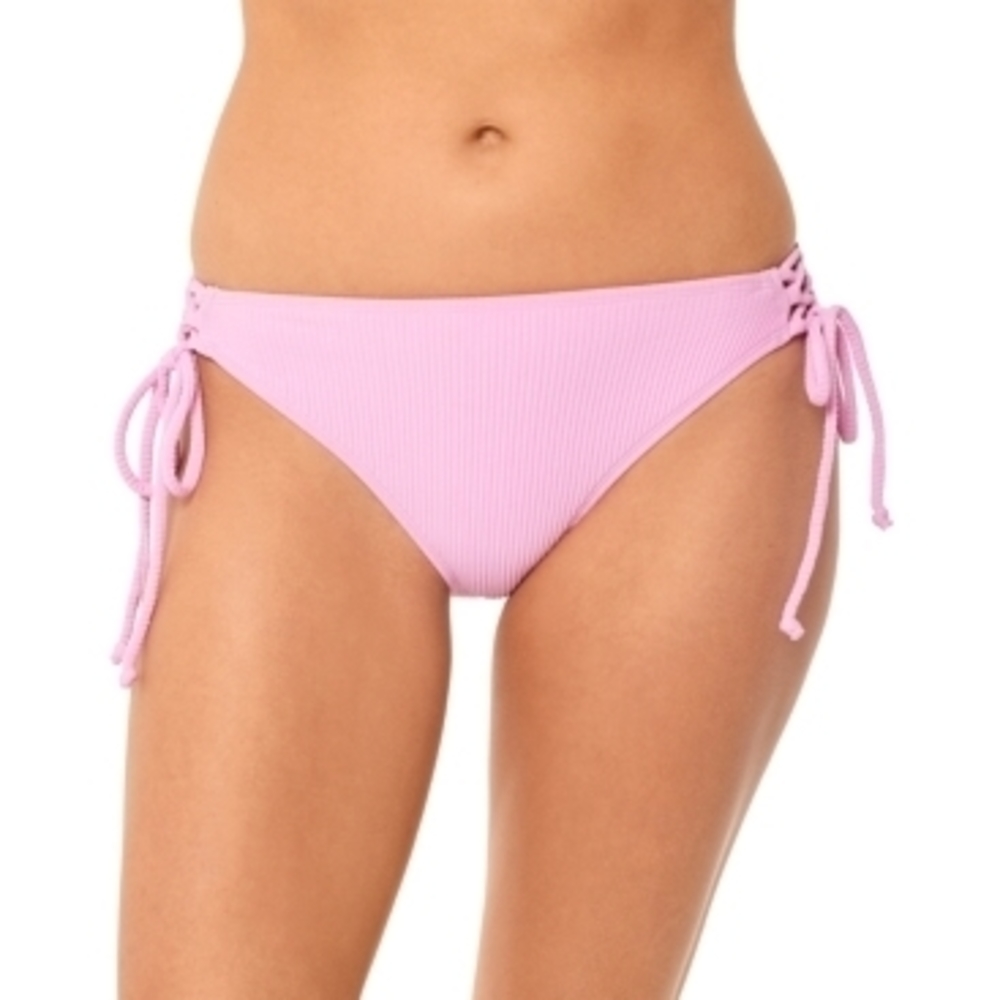 Salt + Cove Juniors' Textured Side-Tie Hipster Bikini Bottoms, y'
